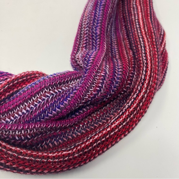 Maroon and Purple Head Wrap / Infinity Scarf - Picture 3 of 14